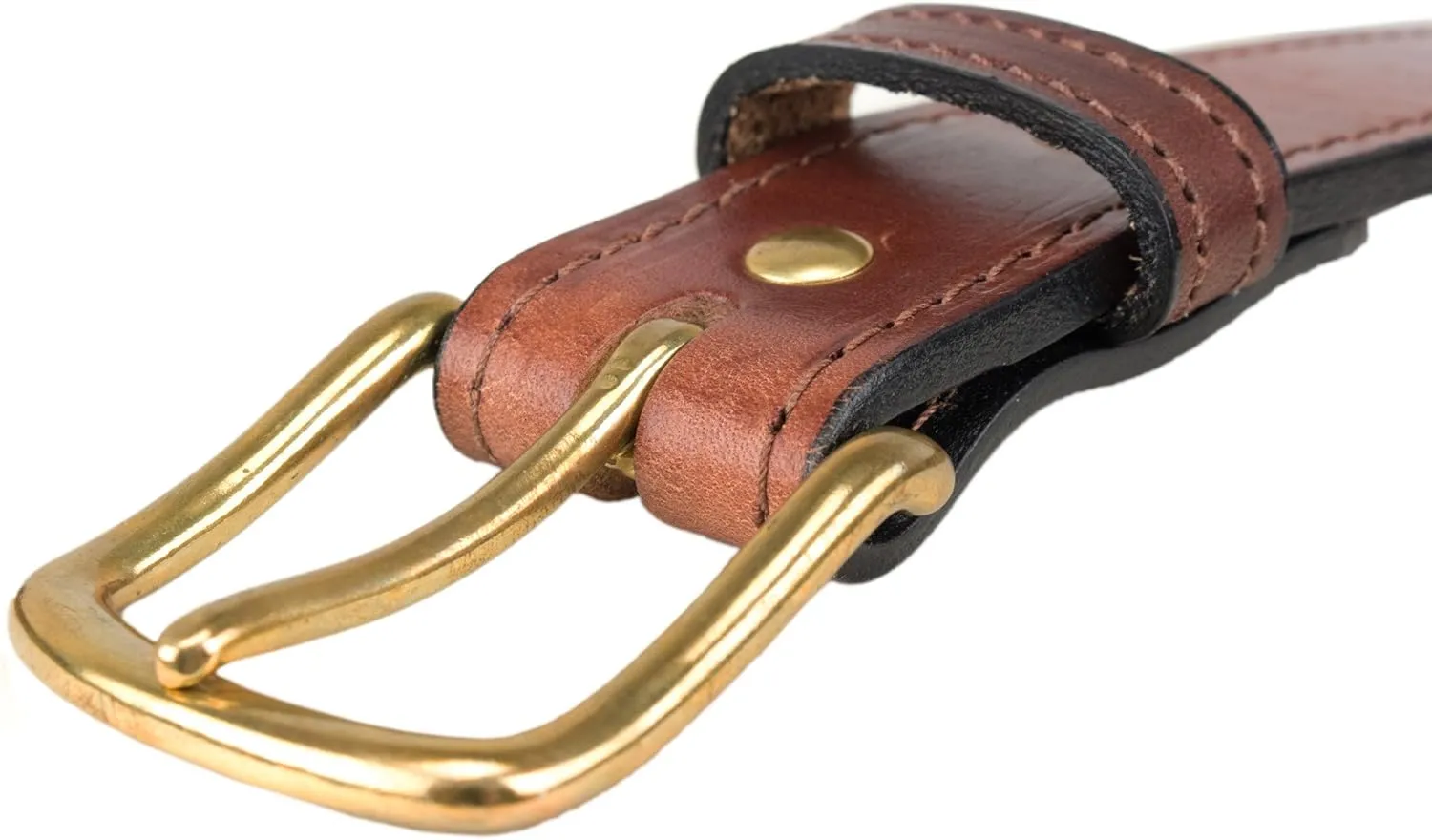 Hidden Money Pocket Travel Leather Belt