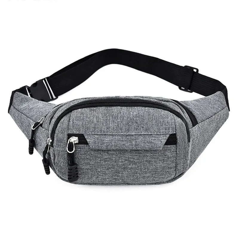 Hip Belly Banana Bum Chest Belt For Men Women Waist Bag Male Female Fanny Pack Pouch Purse Kidney Row Bumbag