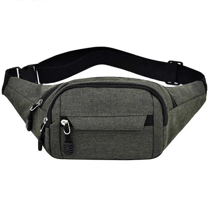 Hip Belly Banana Bum Chest Belt For Men Women Waist Bag Male Female Fanny Pack Pouch Purse Kidney Row Bumbag