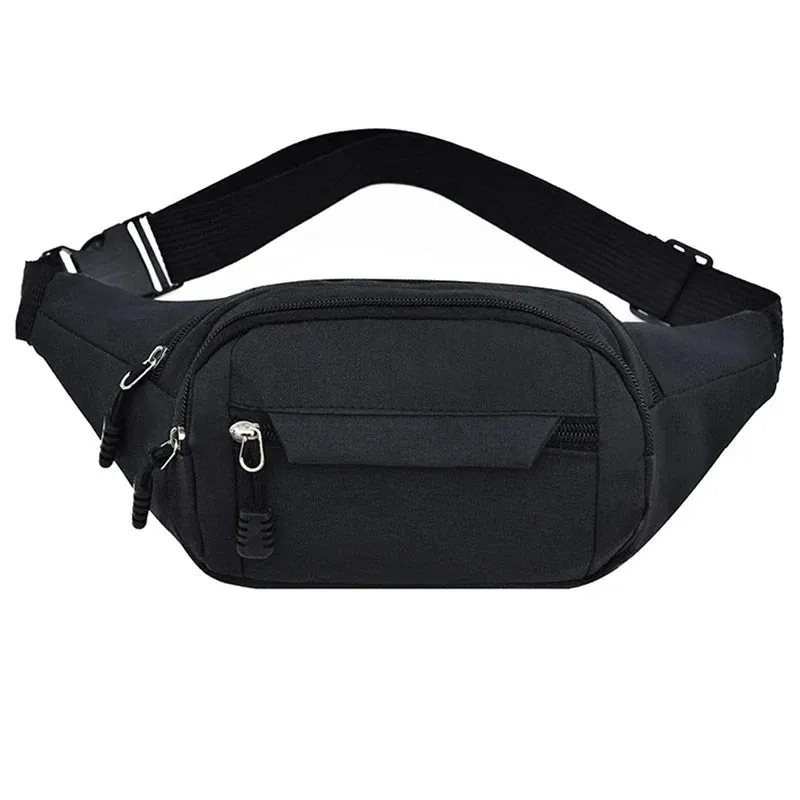 Hip Belly Banana Bum Chest Belt For Men Women Waist Bag Male Female Fanny Pack Pouch Purse Kidney Row Bumbag