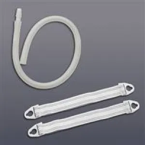 Hollister Leg Strap Small, 15 Inch, Vinyl, Reusable, Plastic Belt Tabs, 9342 - BOX OF 10