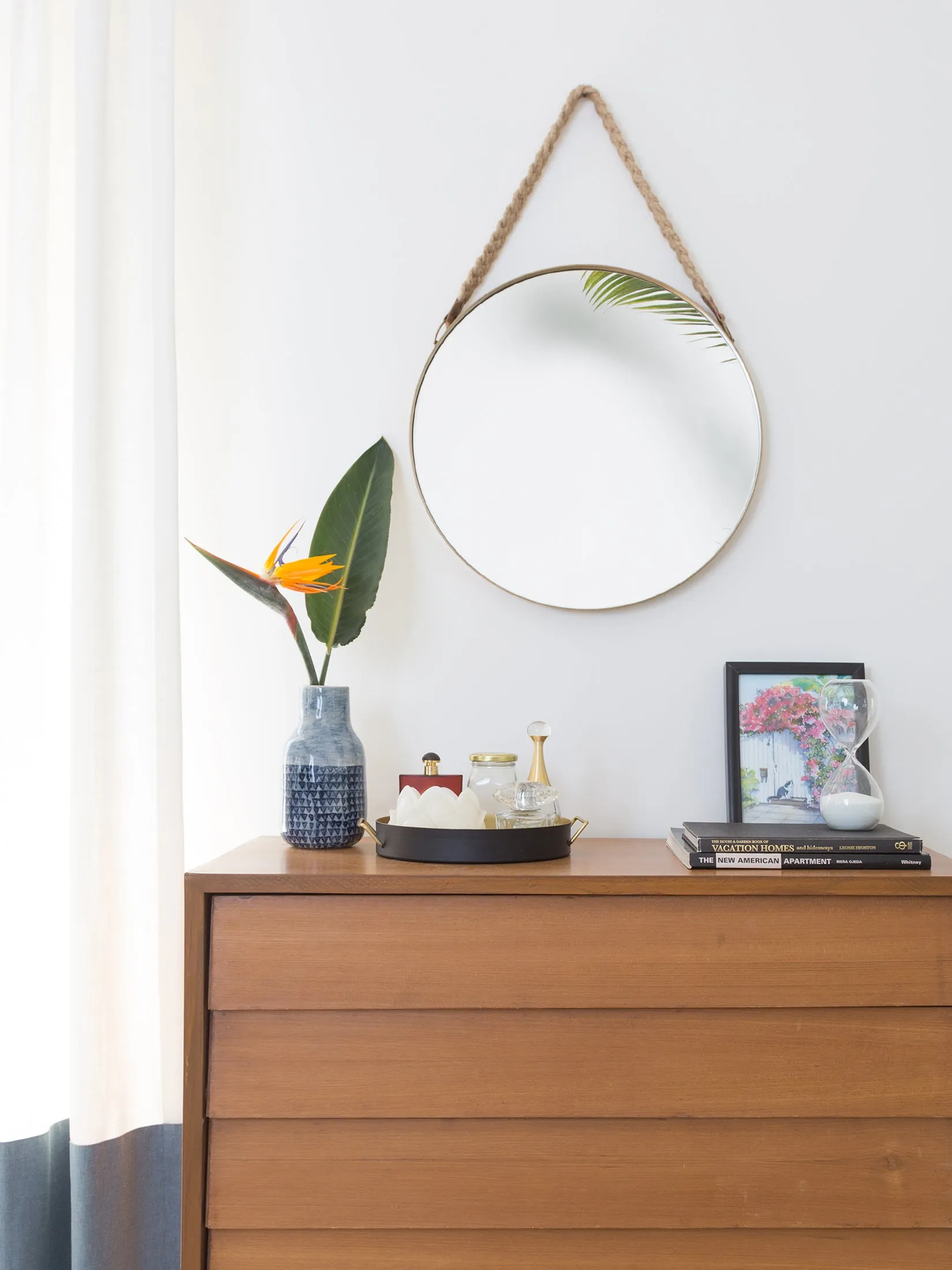 Holly Mirror - Jute