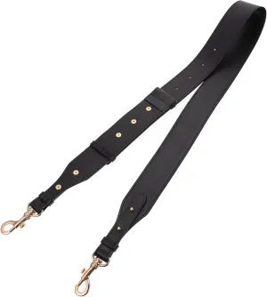 Homoyoyo 1pc Adjustable Wide Shoulder Strap for Crossbody Bags All Match Handbag Replacement Belt Detachable Fashion Accessory for DIY Bag Elegant Cowhide Design