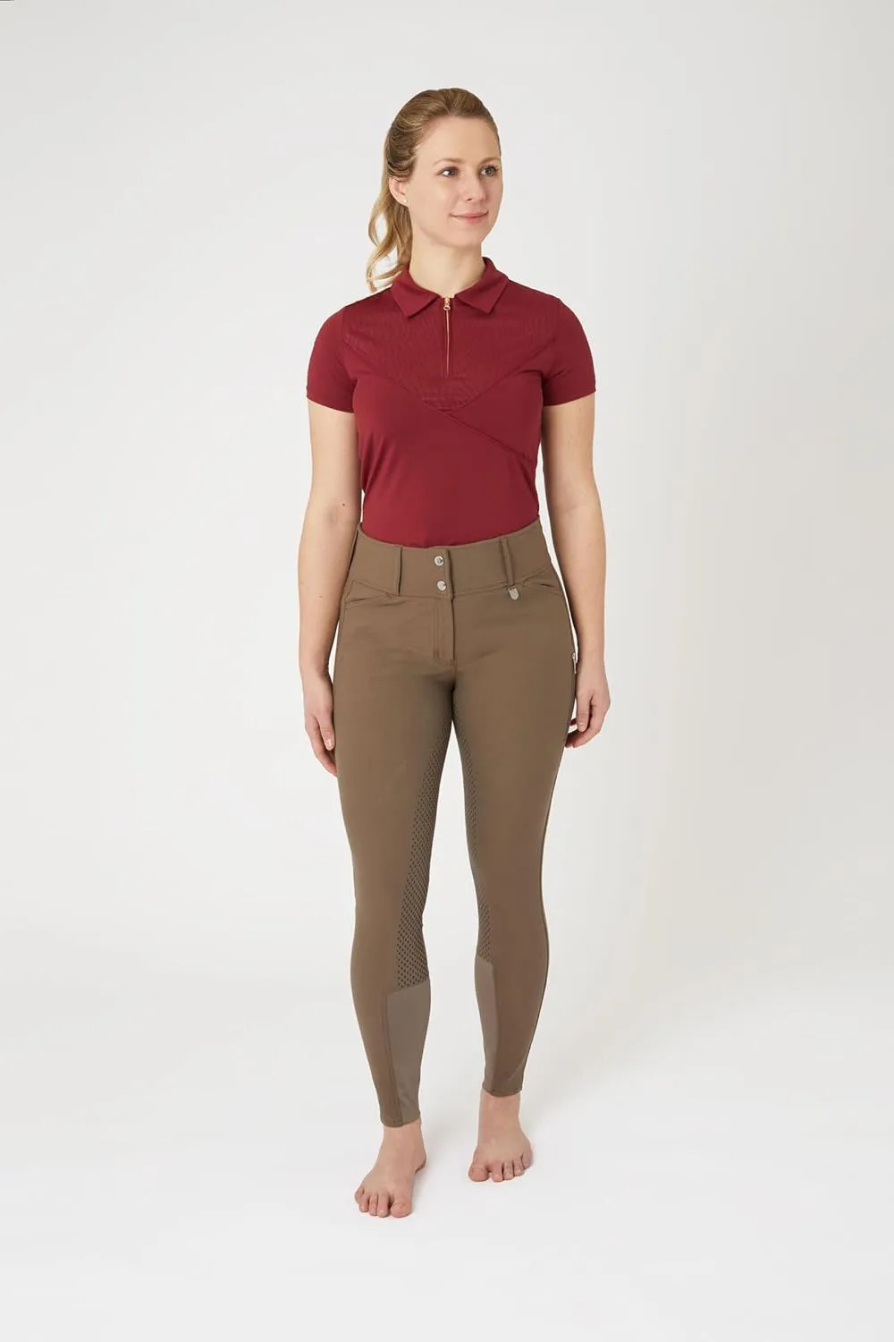 HORZE Grand Prix Pro Womens High Waist Full Seat Breeches