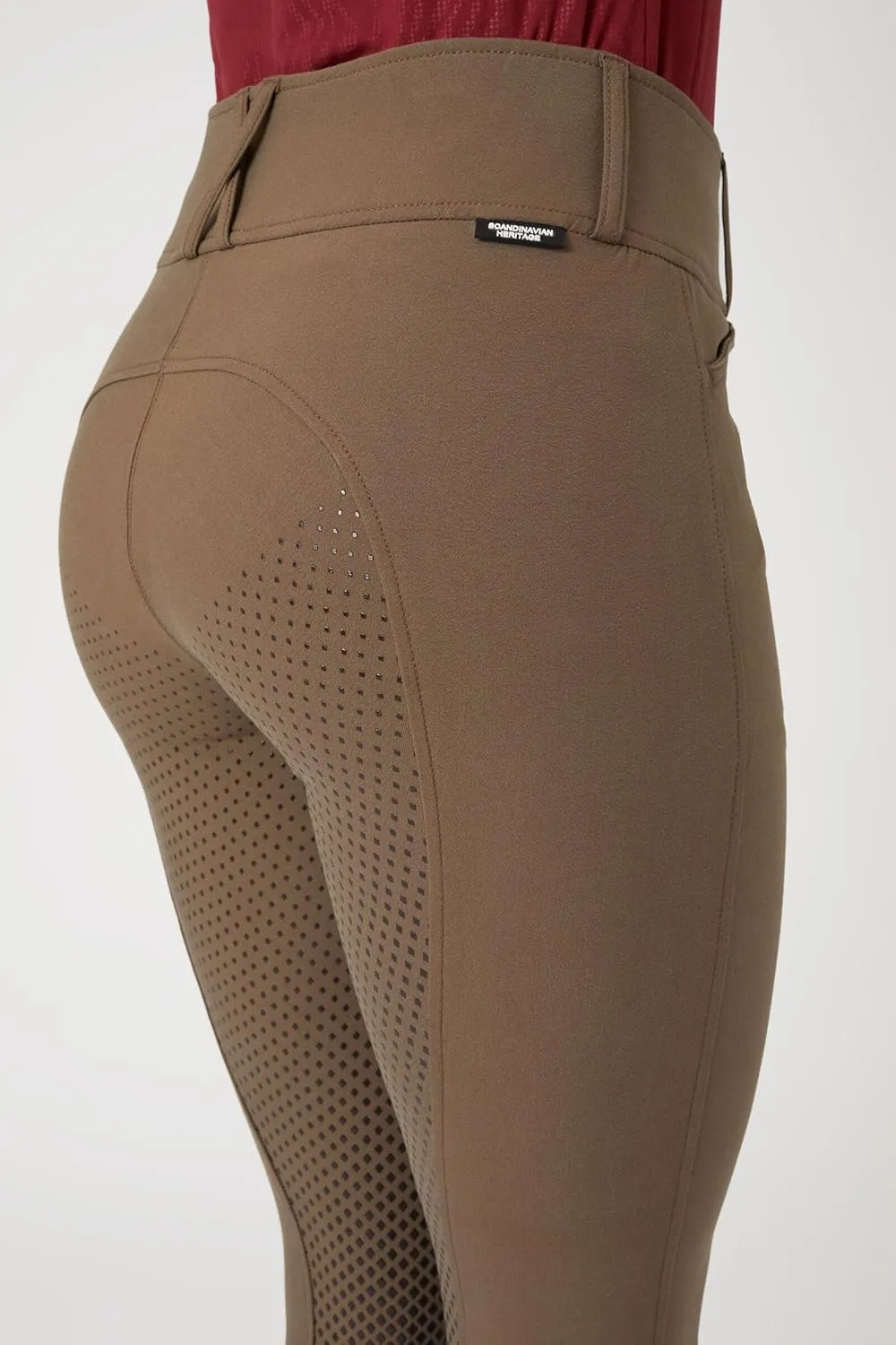 HORZE Grand Prix Pro Womens High Waist Full Seat Breeches