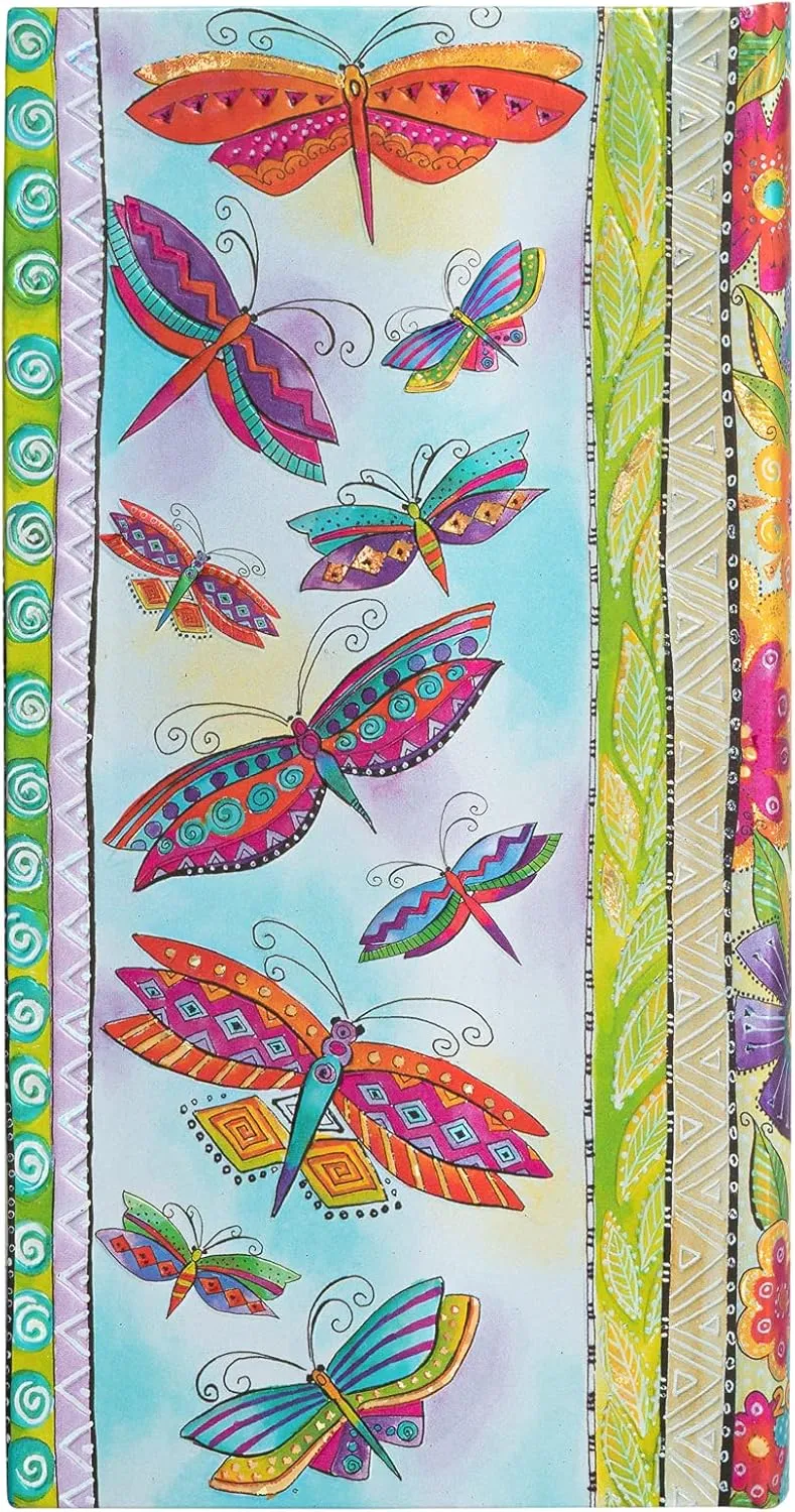 Hummingbirds & Flutterbyes (Playful Creations) Slim 12-month Dayplanner 2024