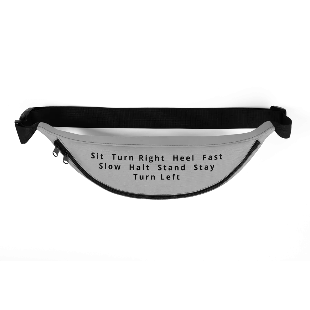 I Heart Rally Fanny Pack-Grey