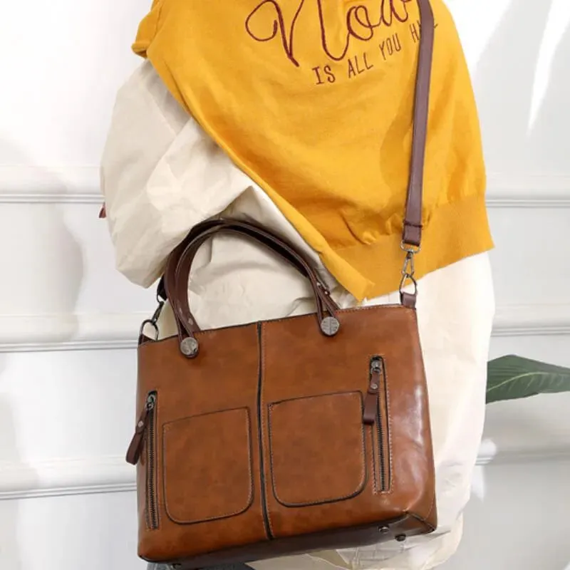 ileen | Leather shoulder bag