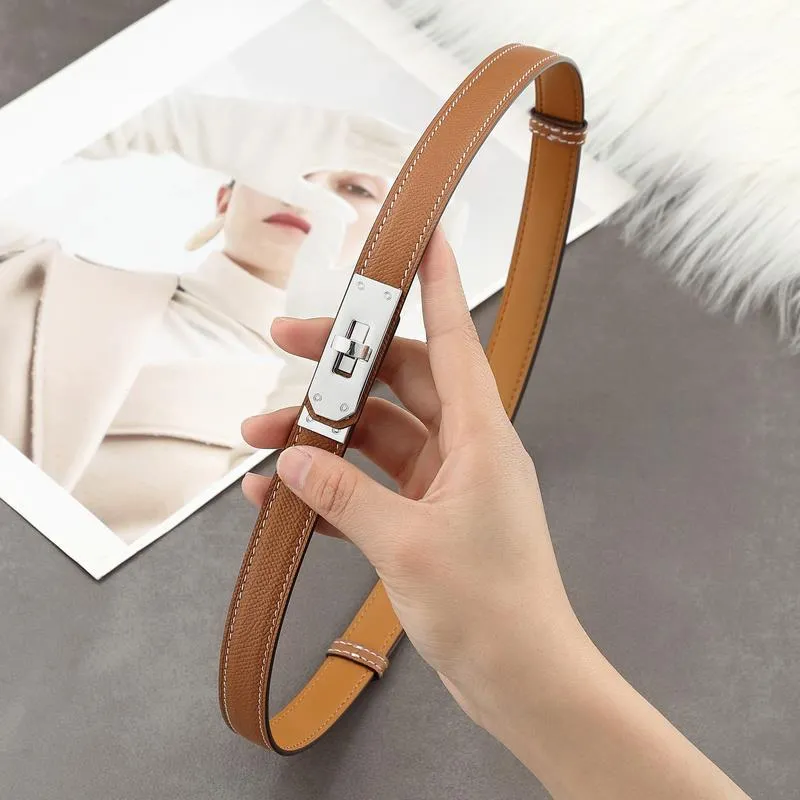 Inspired Epsom Kelli Belt Golden Hardware