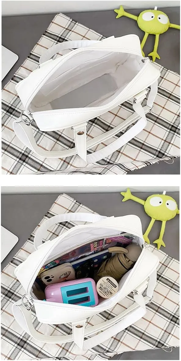 Ita Bag Shoulder Bag Crossbody Kawaii Cute Pin Display Bag Messenger Japanese Transparent Clear Tote Bags