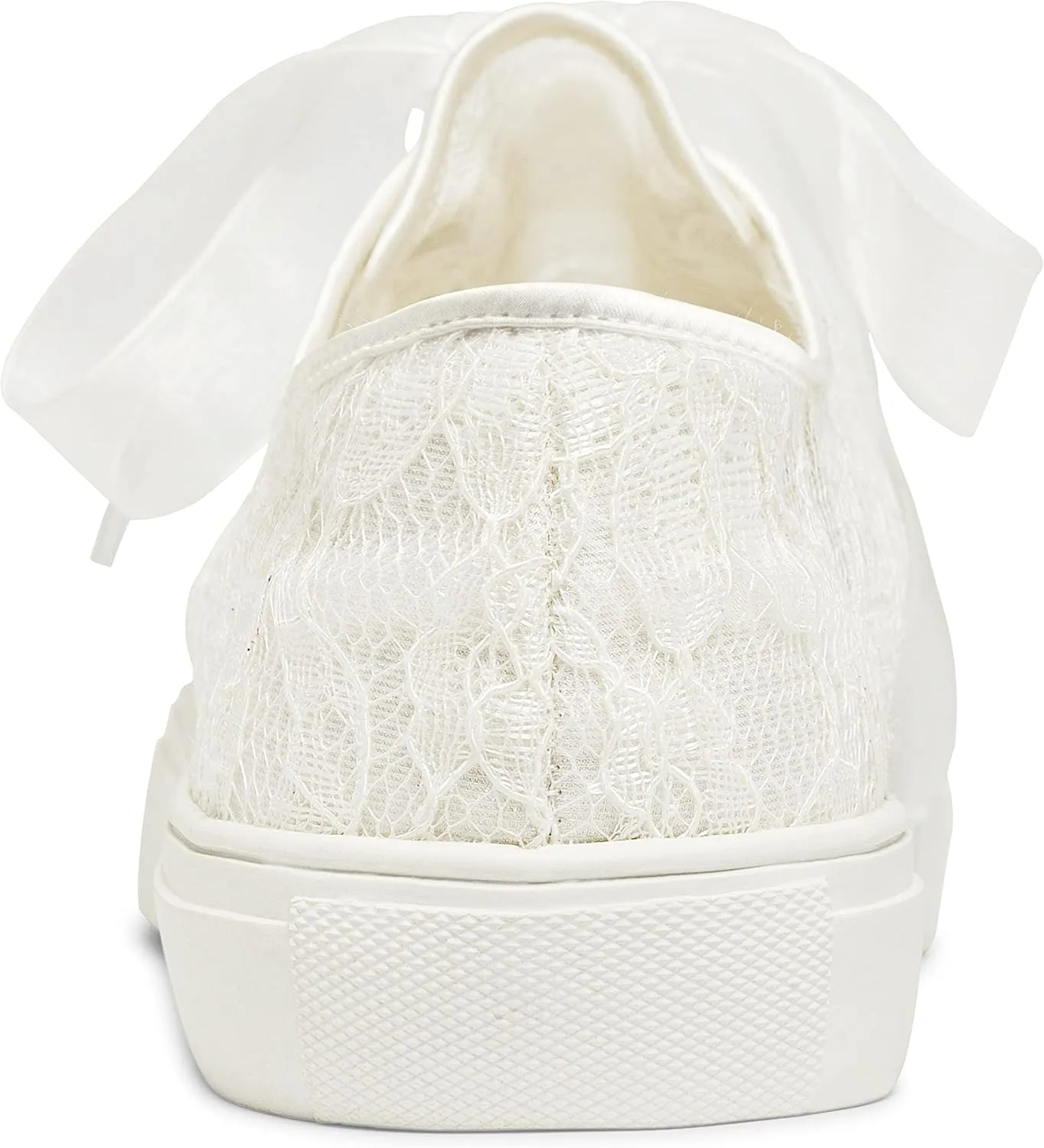 JIAJIA 8832 Wedding Shoes Bridal Sneakers Flats Bride Tennis Shoes Lace Sneakers - Personalized Customization Available