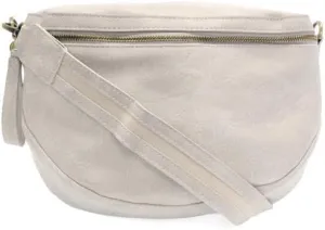 Joy Susan Women's Fashion Purse Laura Contrast Strap Sling Belt Bag