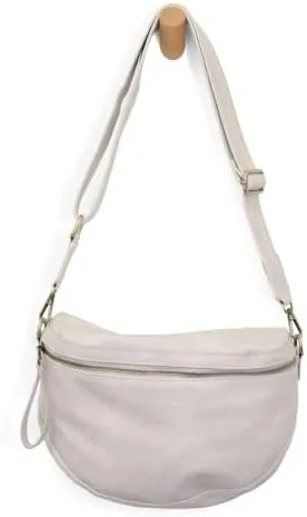 Joy Susan Women's Fashion Purse Laura Contrast Strap Sling Belt Bag