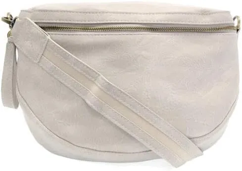 Joy Susan Women's Fashion Purse Laura Contrast Strap Sling Belt Bag