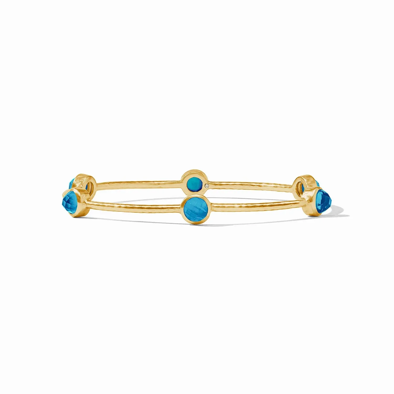 Julie Vos Milano Luxe Bangle London Blue Small