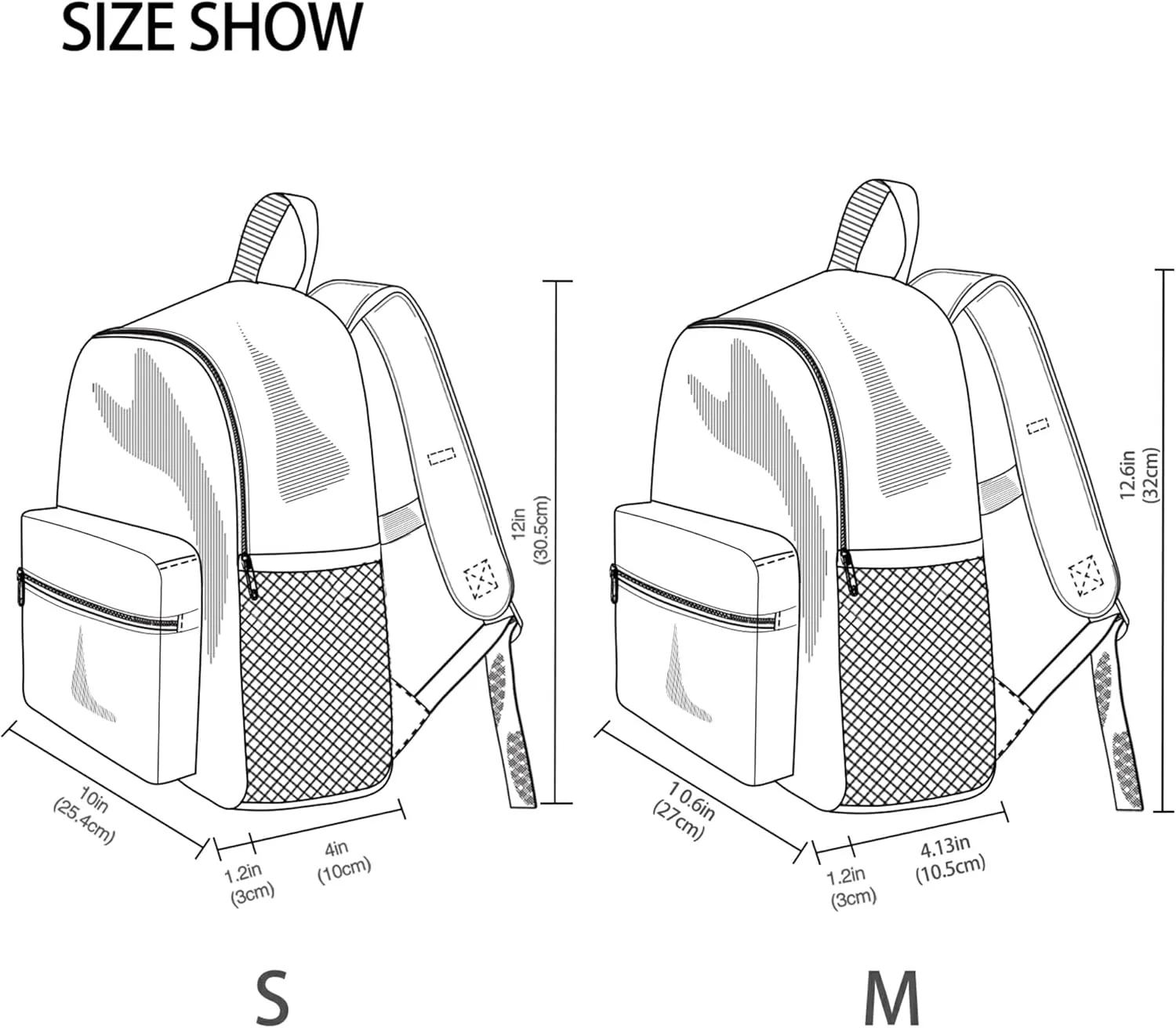 JUNZAN Cute Starfish Grey Backpacks for Kids Chest Strap Toddlers Backpack for Girls Bookbags for Amusement Park