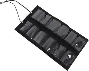 Karate Belt Collection Display Wall Hanging Bag Martial Arts Belt Organizer Medal Display Holder Tidy Space-efficient