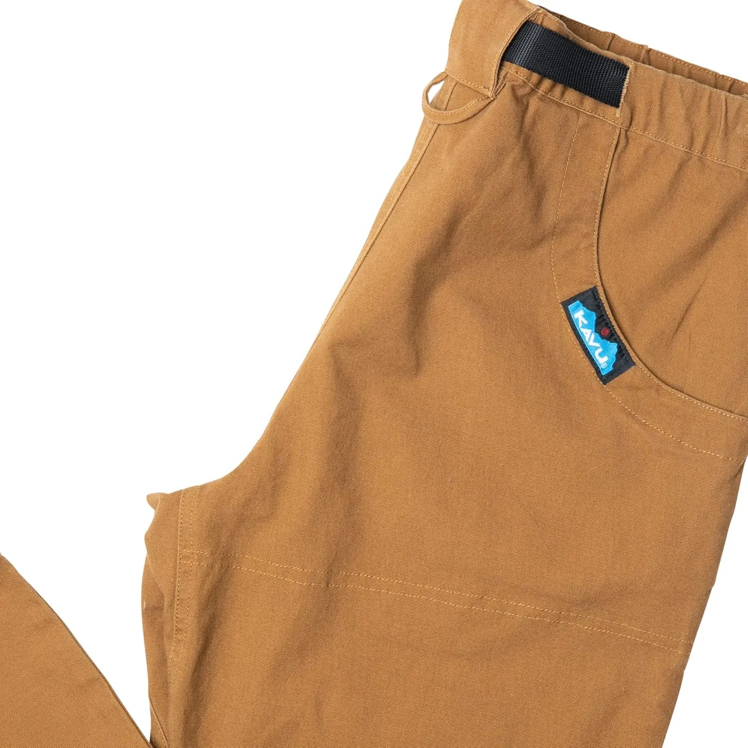 KAVU Chilliwack Flex Pant Hiking Pants, Elastic Waistband Built-in Belt