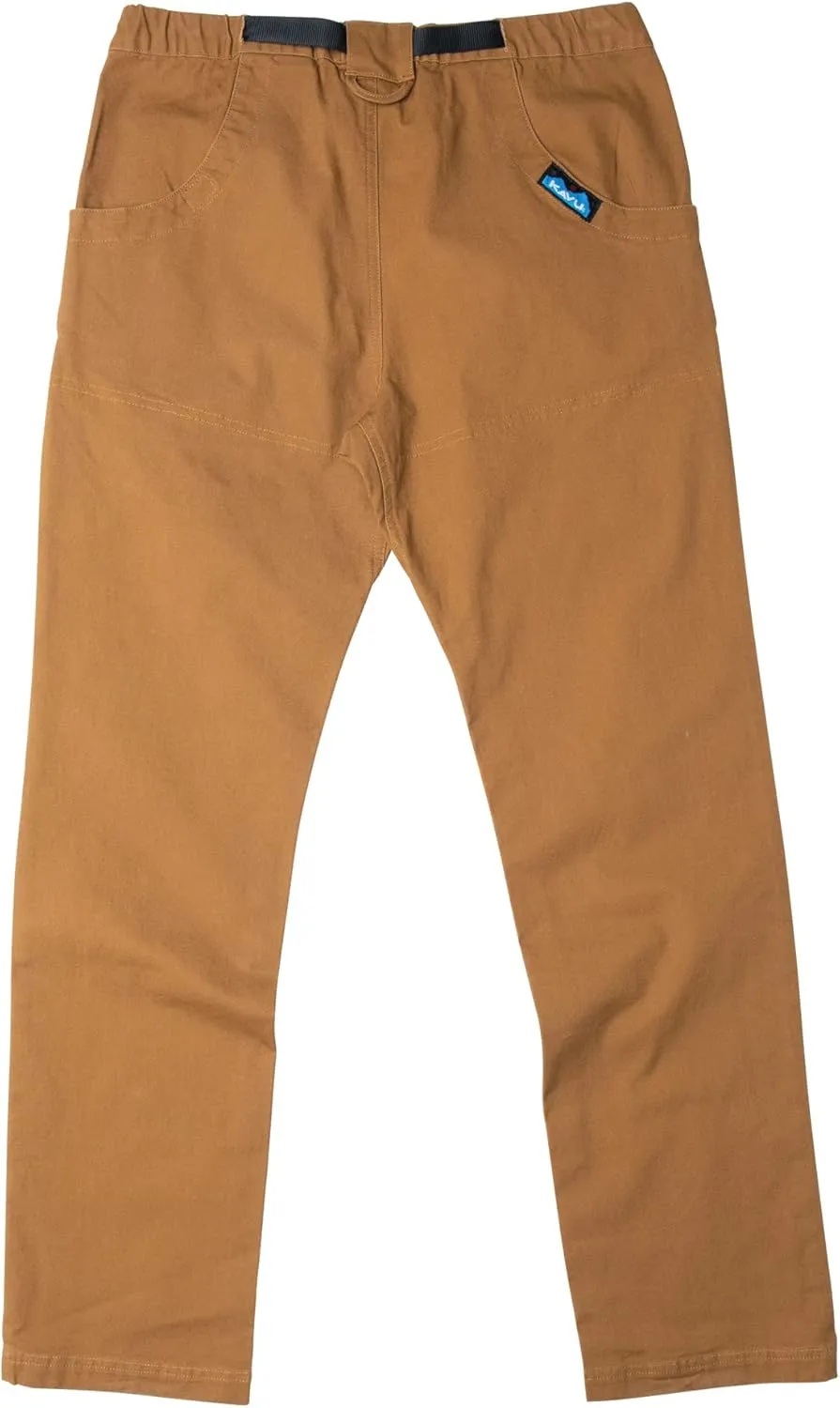 KAVU Chilliwack Flex Pant Hiking Pants, Elastic Waistband Built-in Belt