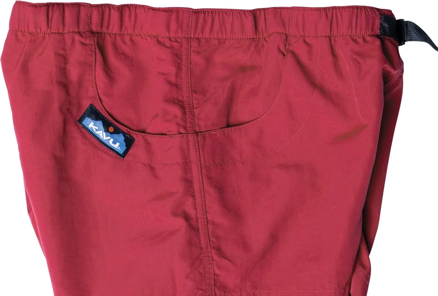 KAVU Elle Quick Dry Shorts with Mesh Pockets, Elastic Waistband, Belt