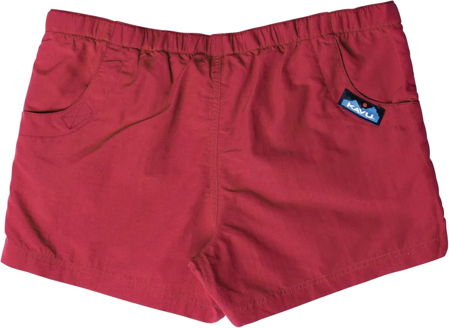 KAVU Elle Quick Dry Shorts with Mesh Pockets, Elastic Waistband, Belt