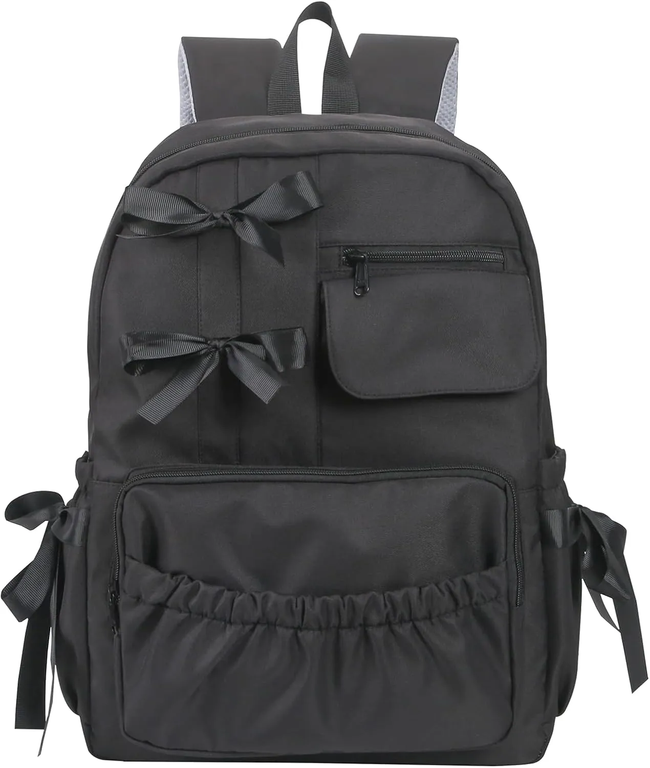 Kawaii Coquette Backpack with Bows for Teen Girls School Bookbag Aesthetic Dance Bag