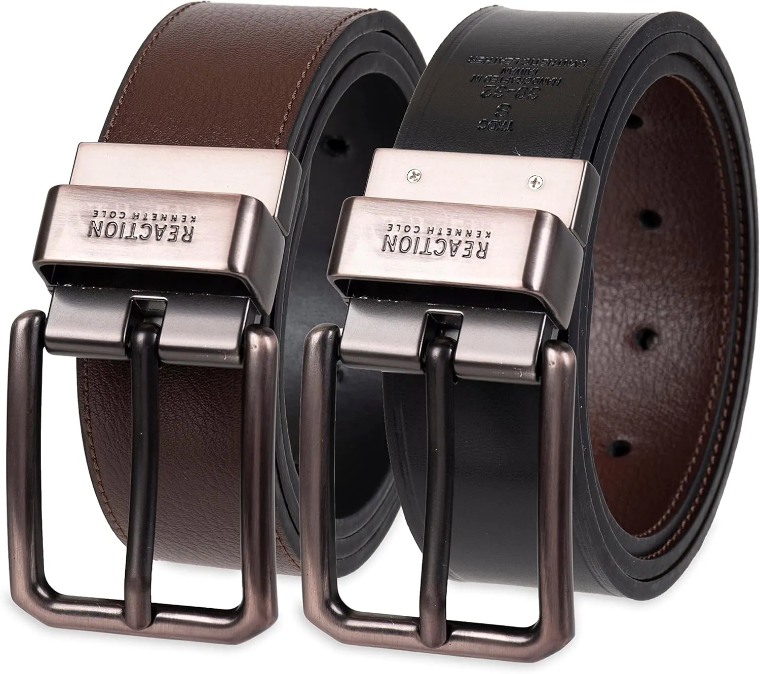 Kenneth Cole Men's Two-in-One Reversible Belt