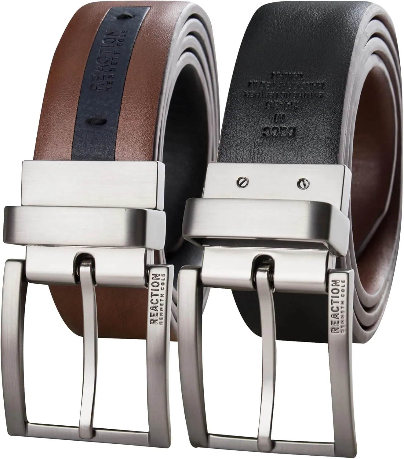 Kenneth Cole Men's Two-in-One Reversible Belt