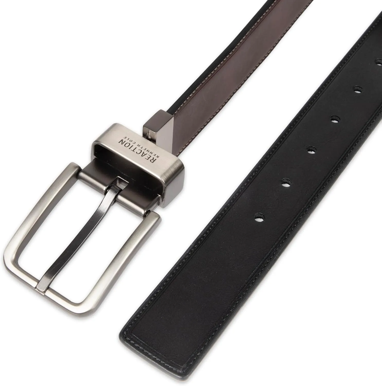 Kenneth Cole Men's Two-in-One Reversible Belt