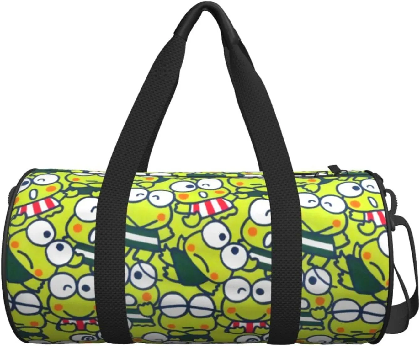 Ker-oppi Duffel Bag Large Capacity Portable Round Travel bag,Travel Sports Bag for Men and Women One Size