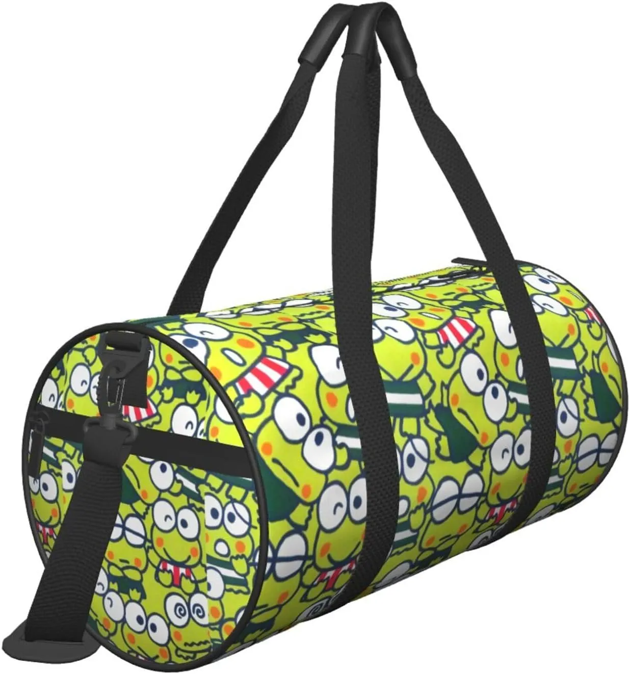 Ker-oppi Duffel Bag Large Capacity Portable Round Travel bag,Travel Sports Bag for Men and Women One Size