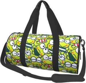Ker-oppi Duffel Bag Large Capacity Portable Round Travel bag,Travel Sports Bag for Men and Women One Size