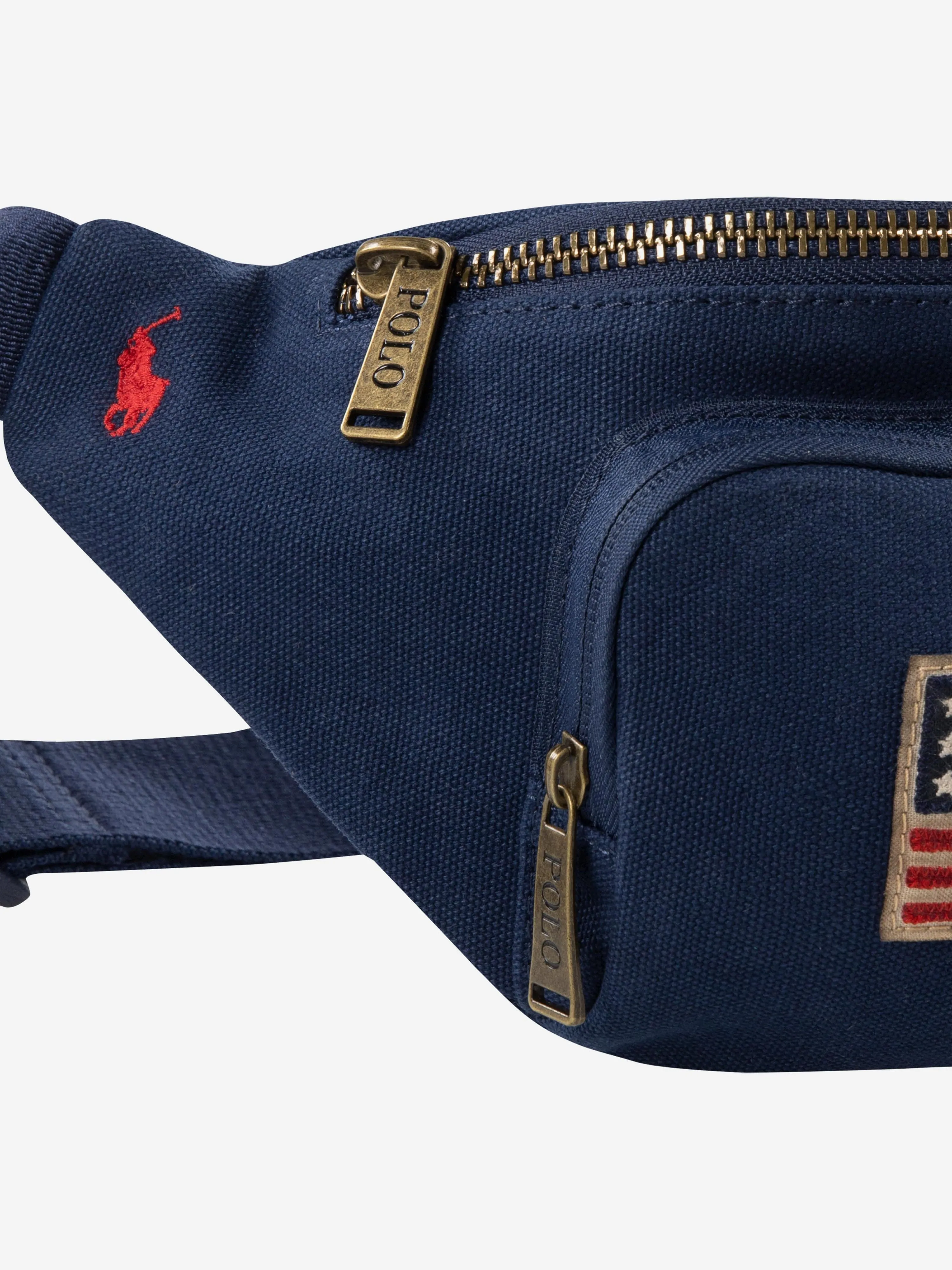 Kids Americana Belt Bag in Navy (28cm)