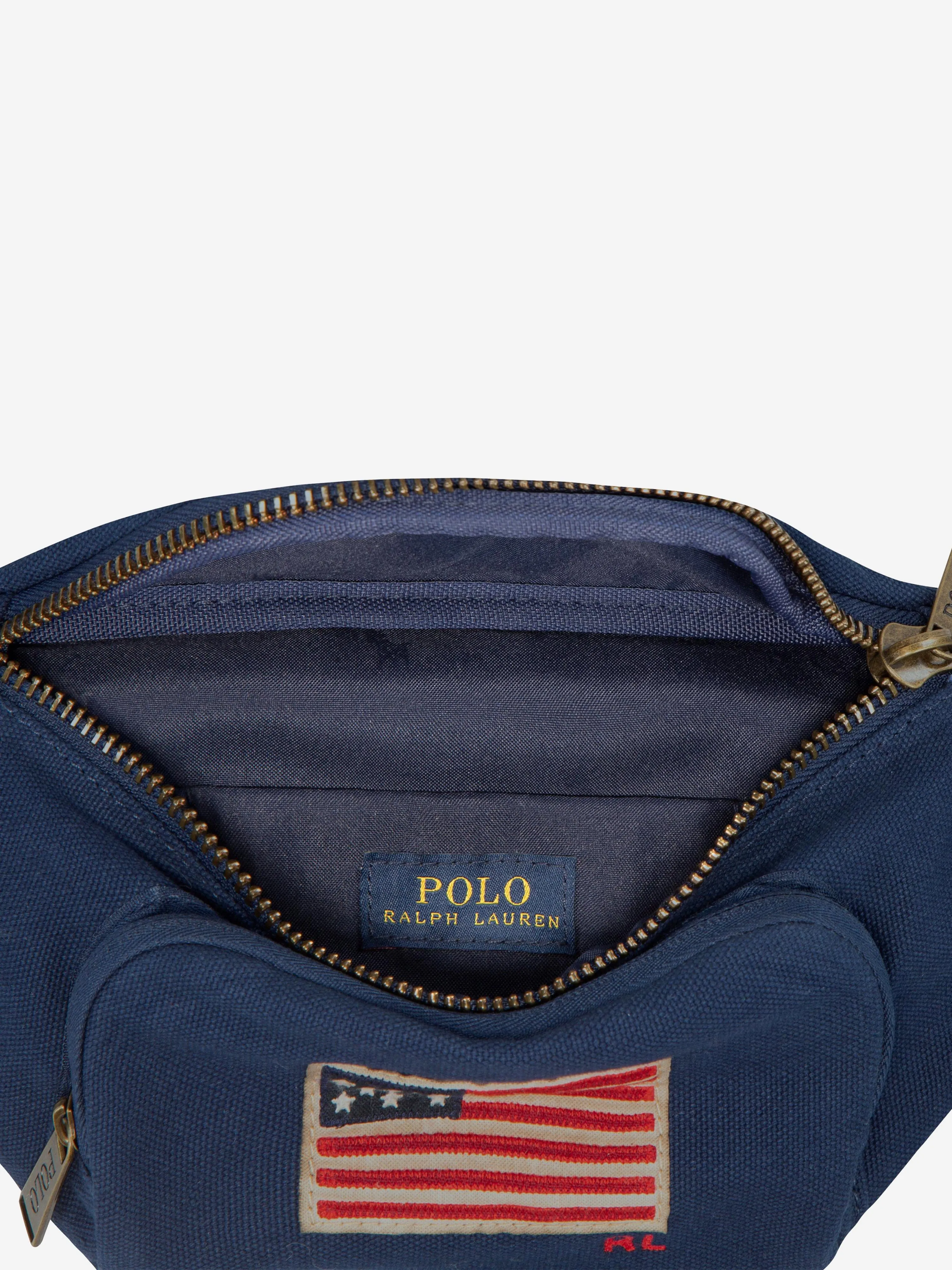 Kids Americana Belt Bag in Navy (28cm)
