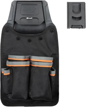 Klein Tools 55912 Tradesman Pro Modular Piping Tool Pouch with Belt Clip for Klein Click Lock Modular Wall Rack and Tool Belts