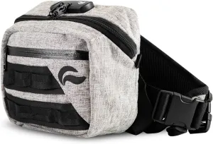 Kross Smell Proof Fanny Pack Hipster Bag w/ Combo Lock (Khaki)