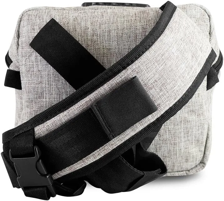 Kross Smell Proof Fanny Pack Hipster Bag w/ Combo Lock (Khaki)