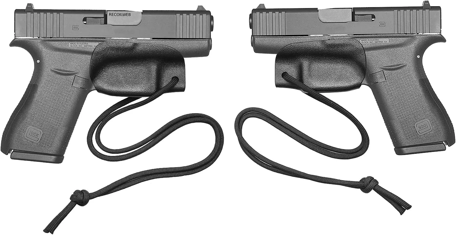 Kydex Trigger Guard Holster with Paracord Optional: Glock 17/19, Glock 43/43X,Hellcat, Sig Sauer P365, Taurus G2C/G3C, M&P Shield 9mm/.40, M&P 9mm/.40, SD9 VE/SD40 VE, Ruger LC9, SCCY CPX-1/CPX-2