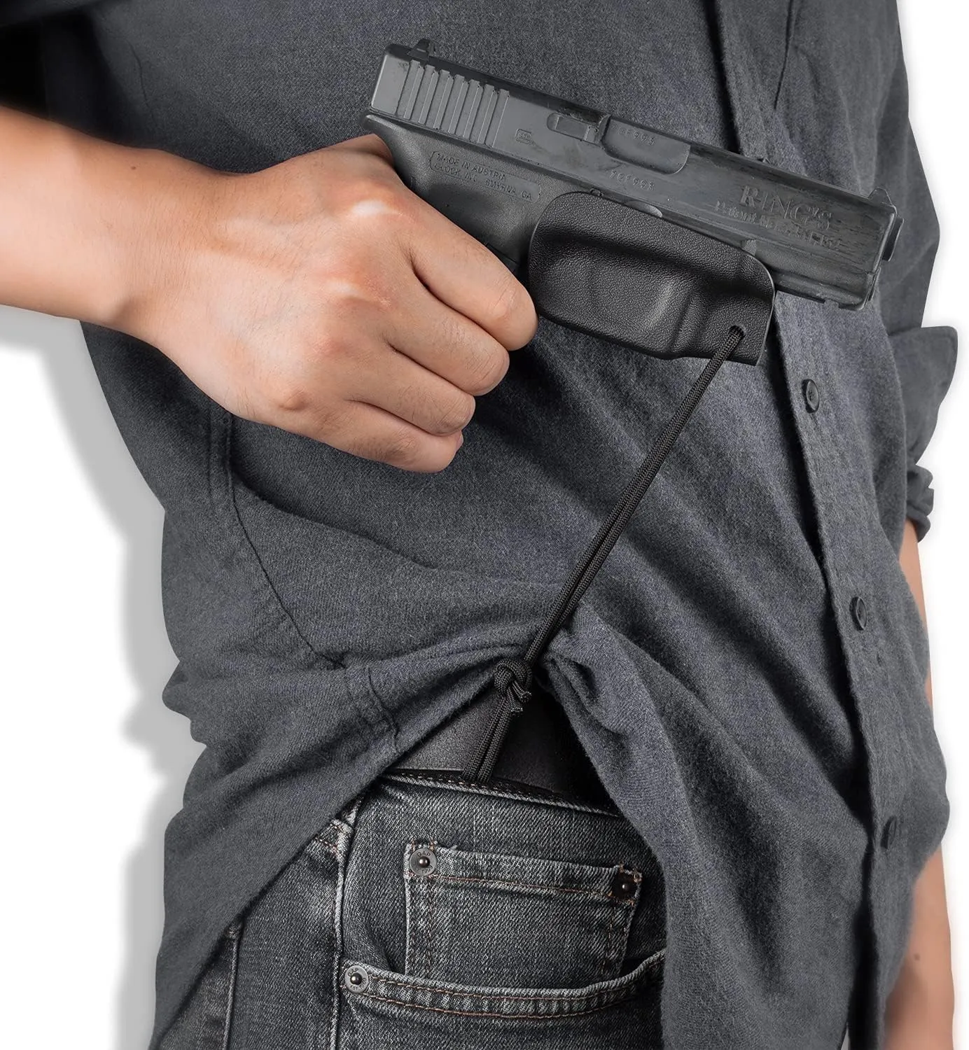 Kydex Trigger Guard Holster with Paracord Optional: Glock 17/19, Glock 43/43X,Hellcat, Sig Sauer P365, Taurus G2C/G3C, M&P Shield 9mm/.40, M&P 9mm/.40, SD9 VE/SD40 VE, Ruger LC9, SCCY CPX-1/CPX-2