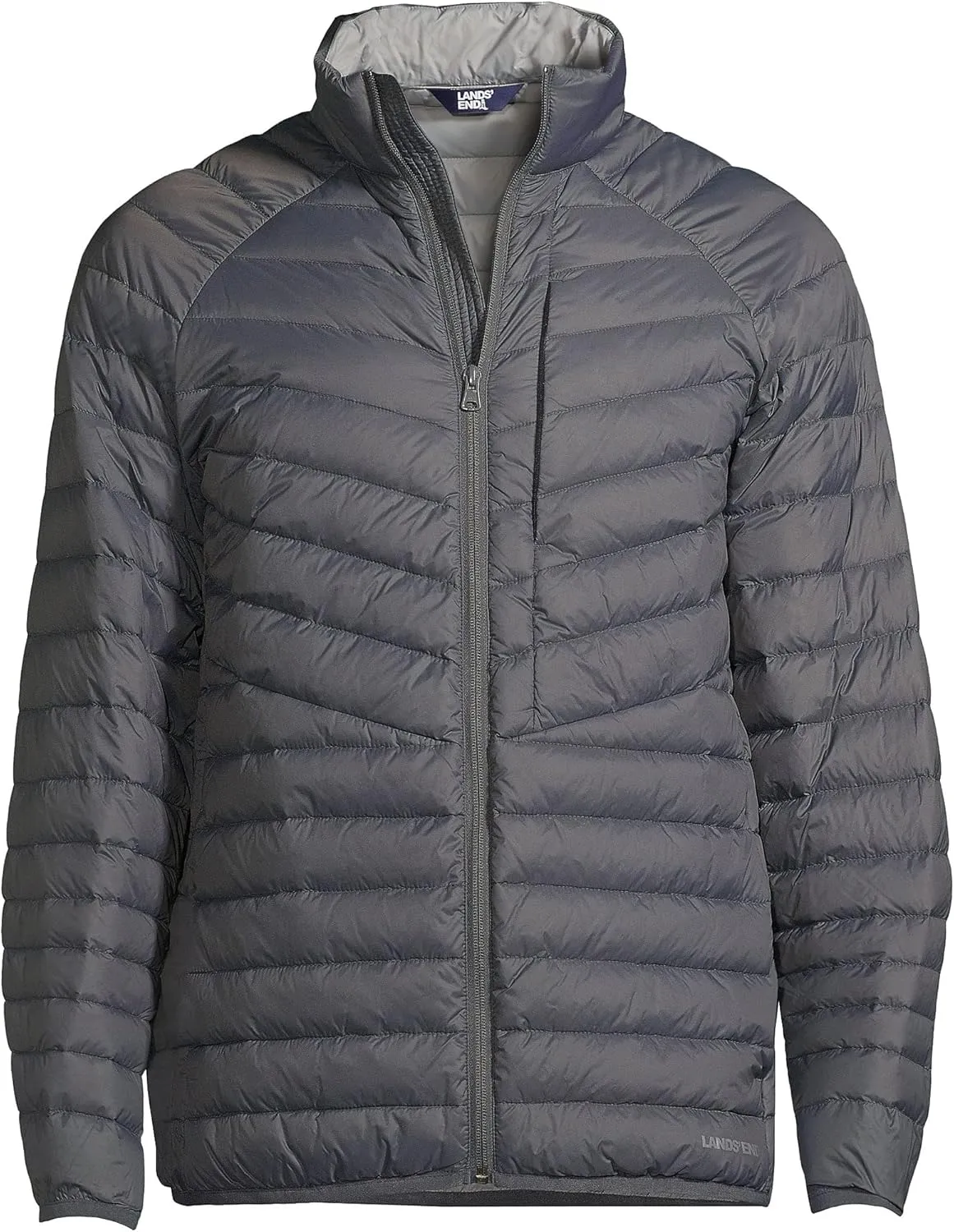 Lands' End Mens UL Packable Down Jacket Coat