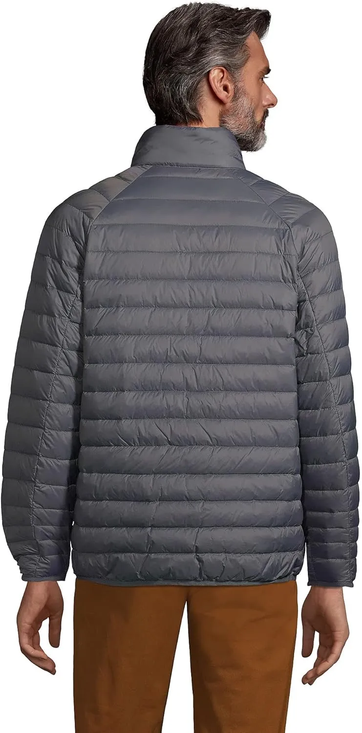 Lands' End Mens UL Packable Down Jacket Coat