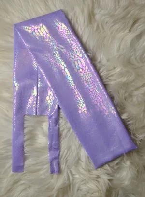 Lavender Snake Tail Bag Iridescent