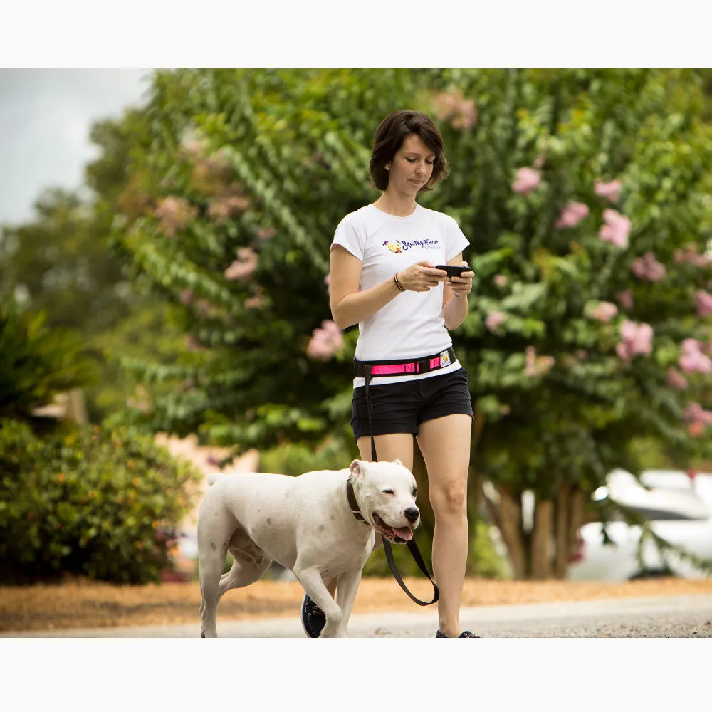 Leash Belt for Hands Free Dog Walking