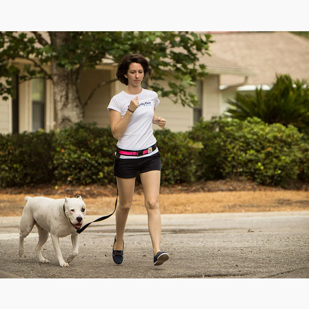 Leash Belt for Hands Free Dog Walking