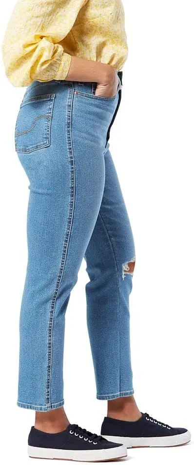 Levi Strauss Signature Gold Women's Size Heritage High Rise Straight (Standard and Plus)