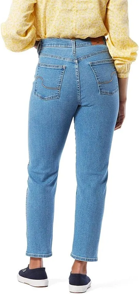 Levi Strauss Signature Gold Women's Size Heritage High Rise Straight (Standard and Plus)
