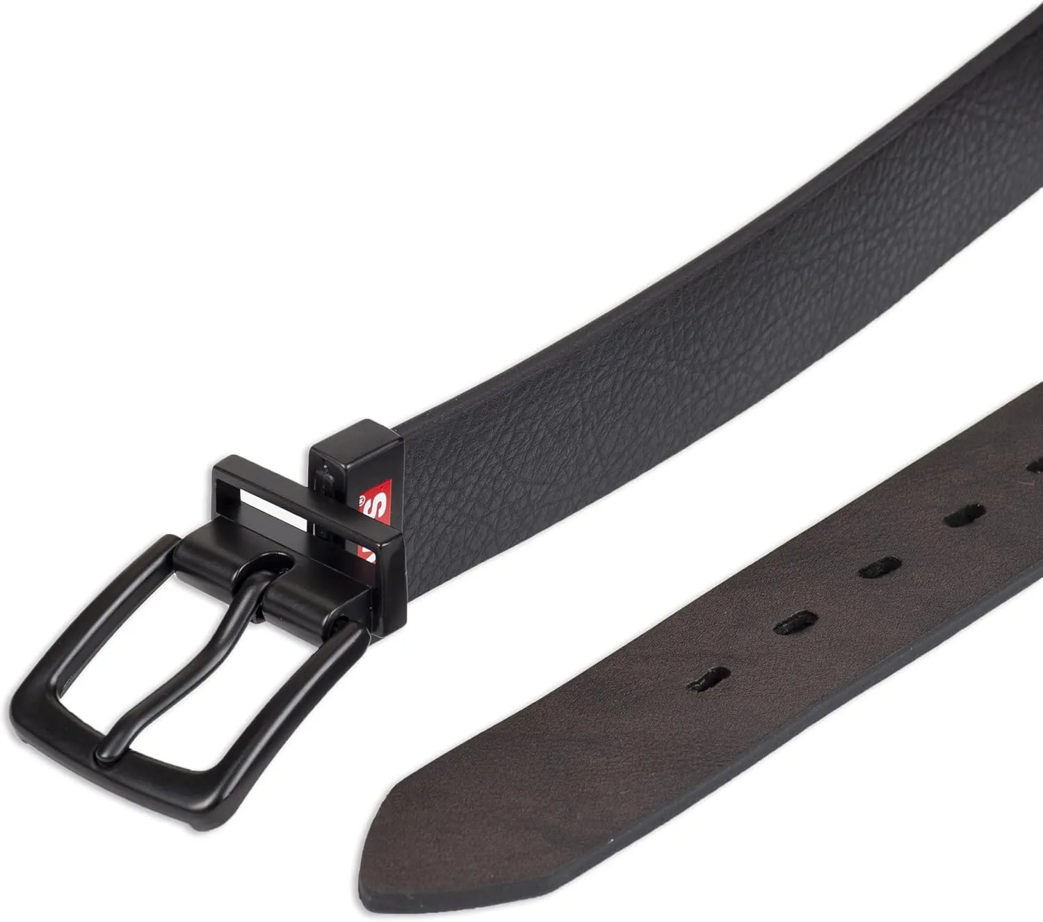 Levi's Big Kids Belt - School Friendly Casual Two-in-One Reversible Belt