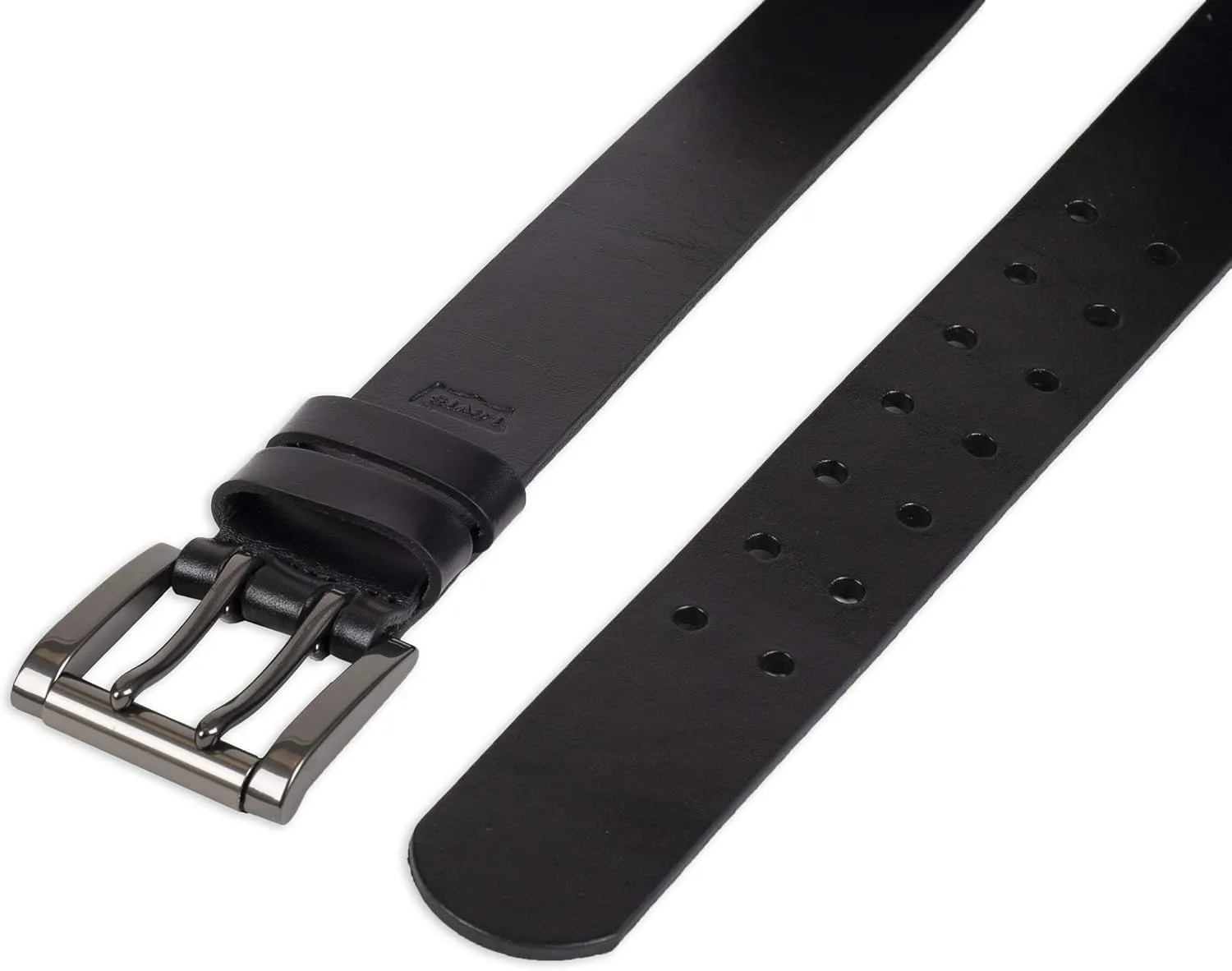 Levi's Men's Casual Everyday Jean Belt with Double Prong Buckle