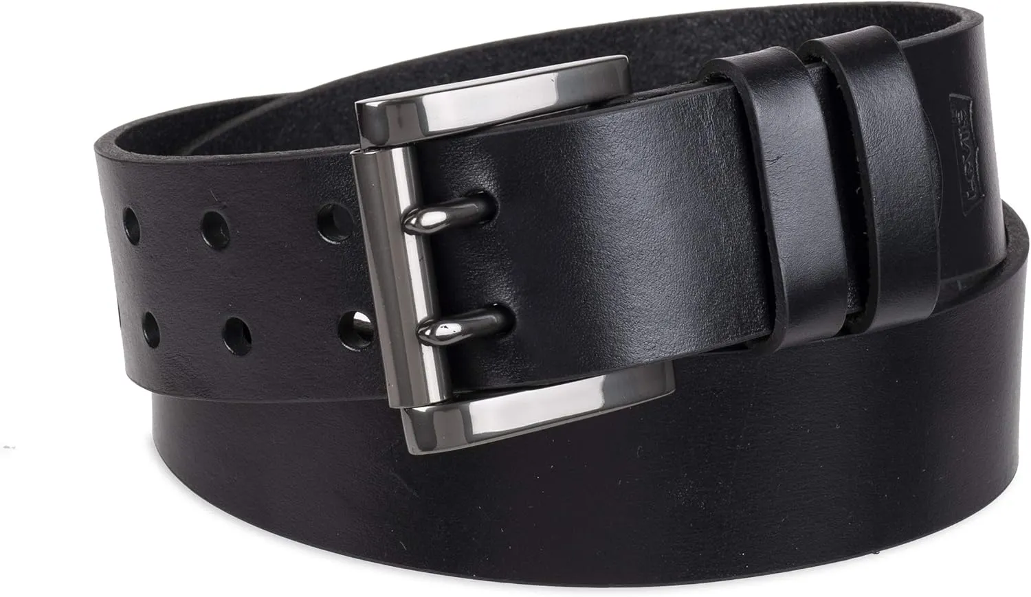 Levi's Men's Casual Everyday Jean Belt with Double Prong Buckle
