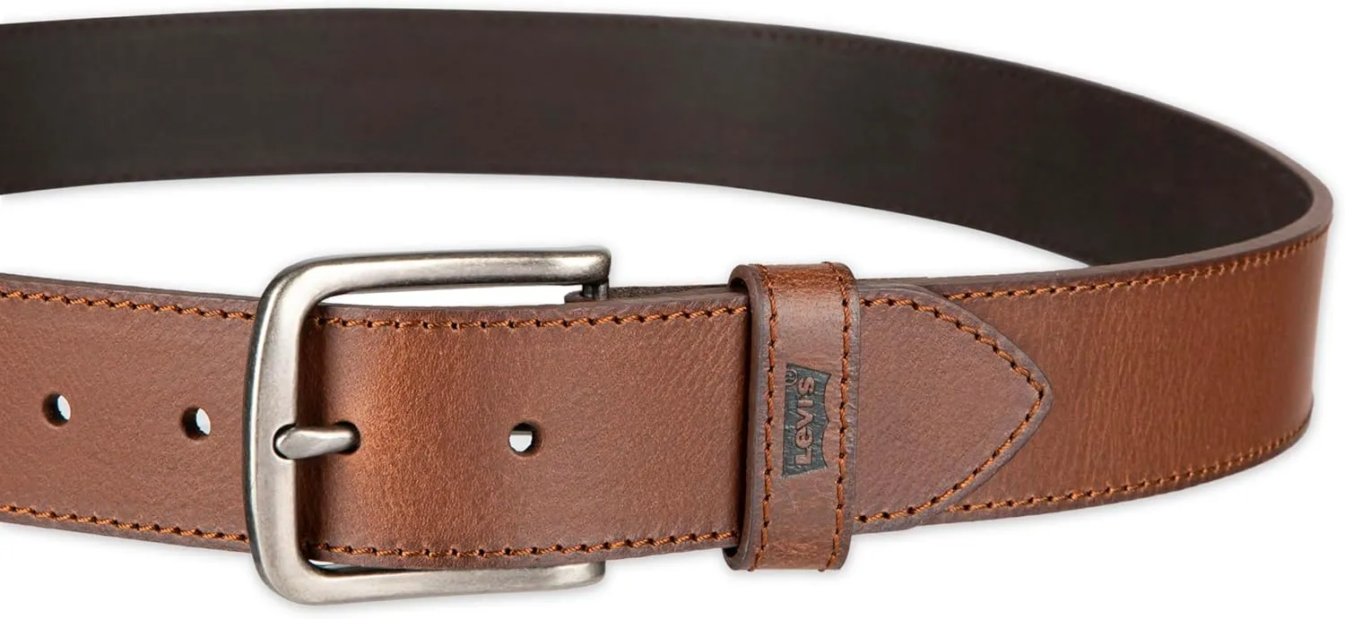 Levi’s Men’s Casual Everyday Leather Jean Belt